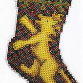 Medieval Lion Stocking