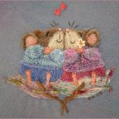 Adorable Mice Needlecase by Catherine Howell Adorable Mice Needlecase by Catherine Howell