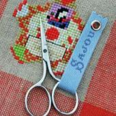 Sajou Chromed Miniature Embroidery Scissors - Charmes