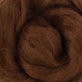 Extra Fine Merino Wooltops - Bark 50g 