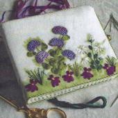 Embroidered Needlebook by Helen Dafter