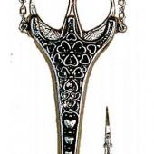 Filigree Chatelaine 3 1/2" Filigree Chatelaine 3 1/2"