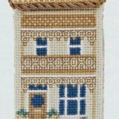 3D Terrace House - Patterns by Jill Oxton