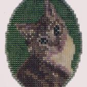 Long Hair Tabbie - Patterns by Jill Oxton