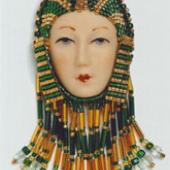 Art Nouveau Brooch - Patterns by Jill Oxton