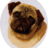 Pug - Patterns by Jill Oxton