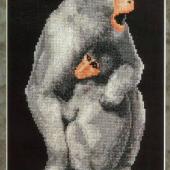 Japanese Macaques - Patterns by Jill Oxton