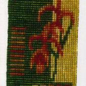 Aztec Lily Amulet - Pattern by Jill Oxton