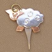 Micro Needle Threader - Sheep 