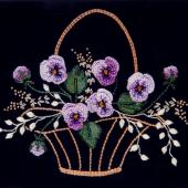 Pansy Basket by Delma Moore 