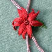 Poinsettia Necklace with Bets Maas
