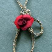 Rose Necklace by Bets Maas