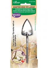 Clover Adapter Iron Tip Large, available at Australian Needle Arts