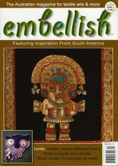 Embellish Magazine available from Australian Needle Arts