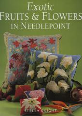 Exotic Fruits & Flowers in Needlepoint