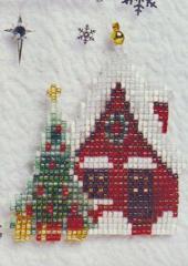 Please click on image to view larger pictures and more details Jill Oxton's Cross Stitch & Bead Weaving