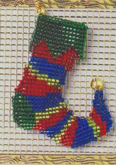 Please click on image to view larger pictures and more details Jill Oxton's Cross Stitch & Bead Weaving