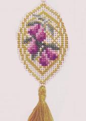 Please click on image to view larger pictures and more details Jill Oxton's Cross Stitch & Bead Weaving