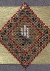 Please click on image to view more pictures and full content details Jill Oxton's Cross Stitch & Bead Weaving - full range at Australian Needle Arts