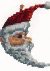 Please click on image to view larger image and details Father Christmas - Issue 63 Jill Oxton's Cross Stitch & Beading
