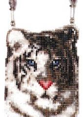 Tiger Amulet - Issue 66 Jill Oxton's Cross Stitch & Beading