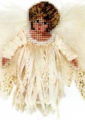 Please click on image to view larger image and details Ribbon Angel - Issue 67 Jill Oxton's Cross Stitch & Beading
