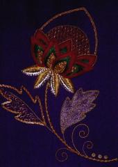 Jacobean Flower by Alison Cole