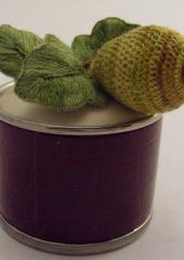 click to see large pictures and more details Pear Pin Tin by Jan Kerton