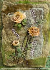 Felted kits by Di van Niekerk available at Australian Needle Arts