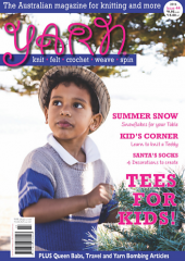 Yarn Magazine Issue 44 available from Australian Needle Arts
