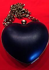 Black Heart Bag Mould for Embroidery or Textiles from Australian Needle Arts